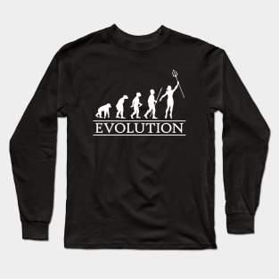 Evolution to Poseidon Long Sleeve T-Shirt